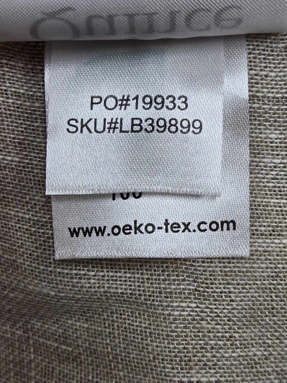 NWT QUINCE Set Of 2 48x108 European Linen Sheer Curtains Flax 9961